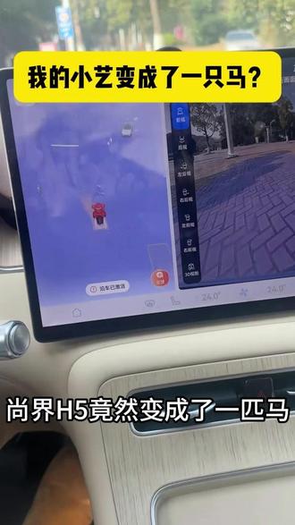 我的小艺竟然变成了一只马 #春节安心行#尚界H5