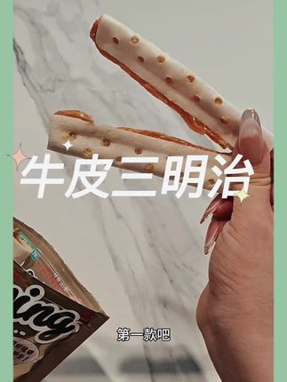 肉肉夹在牛皮里,想吃肉先得磨牙~#约克夏 #狗狗磨牙