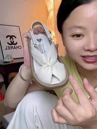 奶呼呼的公主凉鞋洋气又显白#童鞋#夏季凉,鞋#好鞋推荐#女童凉鞋#儿童凉鞋#包凉鞋