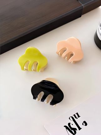 #醋酸抓夹#可爱拼色抓夹#小抓夹真的太美了 #发饰头饰真的很加分