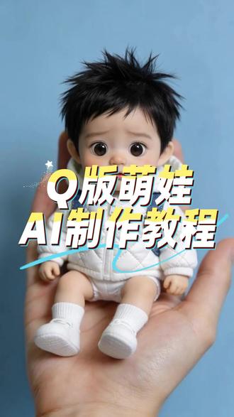 Q版萌娃,Ai制作教程#萌娃 #Ai