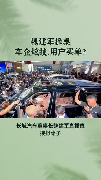 魏建军掀桌 车企炫技,用户买单?#长城