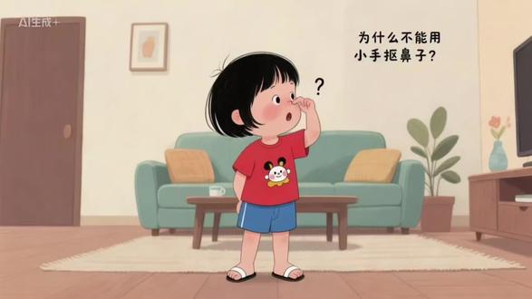 为什么不能用小手抠鼻子
#儿童百科 #亲子科普 #育儿知识