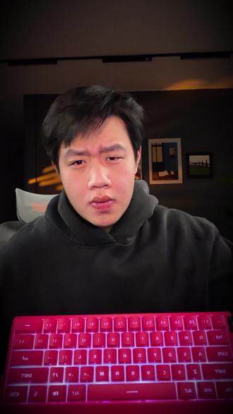 两位数的预算,就能拥有这么好看的键盘 #键盘 #前行者F61 #键盘推荐 #游戏外设 #机械键盘