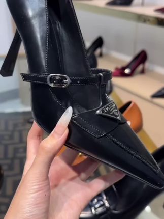2025秋冬新款黑色方头高跟鞋细跟单鞋职业小皮鞋通勤娘MAN风女鞋#强烈推荐 #穿出高级感 #新款 #只做高品质 #时尚美鞋