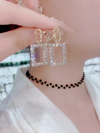 气质时尚职业高级显白耳环#耳环女 #爆款耳环 #热门