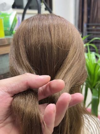 #简单好看发型 #发型教程 #盘发造型 #日常生活实用发型 #半扎发