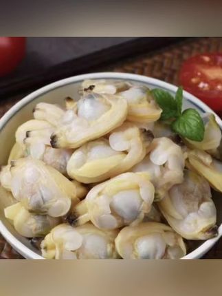 花甲肉很饱满,无沙子原汁的花甲肉,爱吃的一定要尝一尝#健康食材 #花甲 #花甲肉 #在家做美食 #美味又下饭