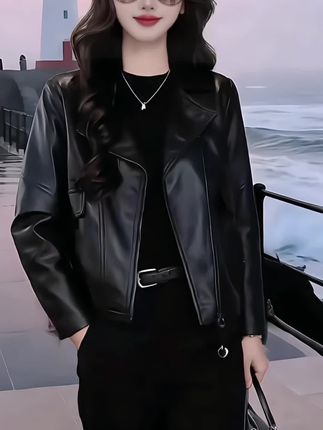 #穿搭 #高级感穿搭 #高级穿搭 #皮衣外套搭配