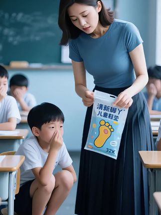 孩子调皮穿鞋臭脚?赶紧试试这款透气吸汗的防臭神器 #防臭鞋垫 #艾草鞋垫 #儿童鞋垫