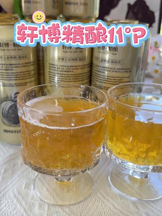 #轩博精酿#轩博精酿白啤11°P