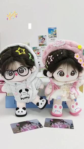 #好物推荐 松饼棉花娃娃正版20cm女娃公仔玩偶送礼女孩子同学朋友精美礼物#棉花娃娃 #棉花娃娃玩偶 #松饼棉花娃娃 #棉花娃娃公仔