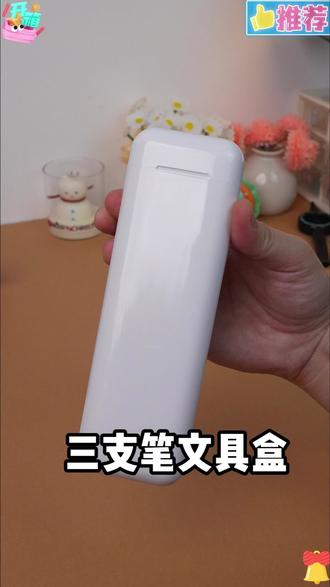 ins风文具盒!刷题党必入的三支笔神器! #开学必备 #文具安利 #开学季 #三支笔文具盒 #笔盒 #悟生文具