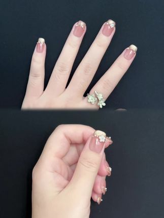 #超好看的美甲 💅#显白美甲 #猫眼美甲 #爆闪美甲 #仙女美甲
