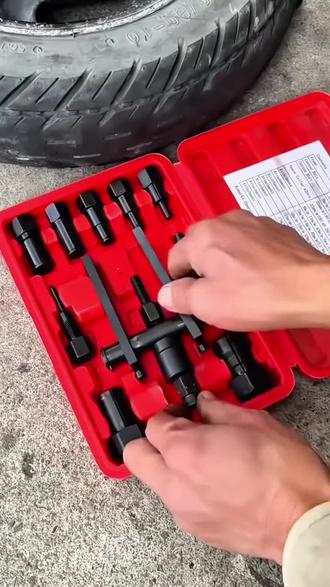 轴承拆卸拉马膨胀式两爪电动车摩托三轮轴承拆卸工具多功能取出器