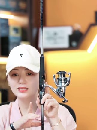 EWE美夏25新款长江三号超级远投竿直柄长尺寸轻量翘嘴鱤鱼超硬竿
