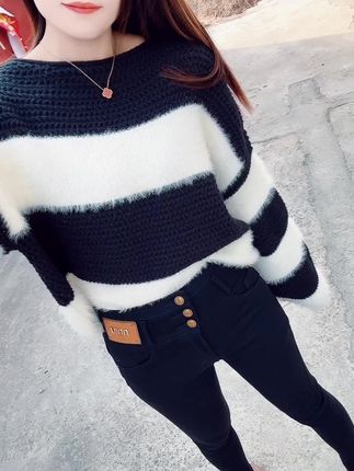 #高腰高弹小黑裤