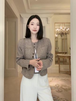 很有高智感的一套 #穿搭 #无限回购的宝藏单品