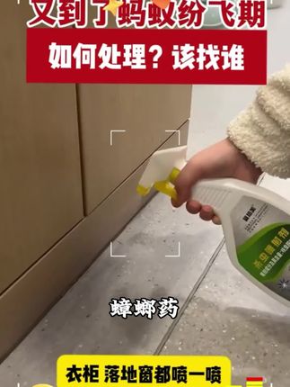 富培美灭蚂蚁药家用室内厨房除红黄白黑蚂蚁杀蚁喷剂喷雾剂杀虫剂#视频同款#上热门#好货