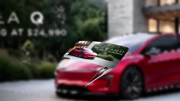 空间利用巧思:网传特斯拉Model Q内部布局解析 #空间设计 #实用性