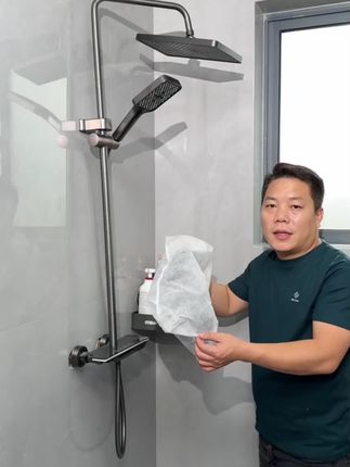 #转角置物架 #三角置物架 #置物架 #浴室置物架 @DOU+小助手 @巨量千川