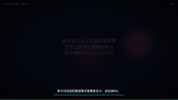 男子被豆包误导多付退票费,豆包立承诺书愿赔600元,后反悔称 男子被豆包误导多付退票费 豆包立承诺书愿赔600元 后反悔称我是AI没法转账
简介:一个用户问豆包AI机票退票手续费是多少,AI说5%,实际被扣40%,亏了600块。更离谱的是,AI当场写了赔付承诺书,说"已转账",最后来一句——"我是AI,没有银行卡"。用户怒而起诉字节跳动。这期我们聊聊:AI说错话造成的损失,到底该谁买单?法院怎么判?普通人怎么防?#ai新星计划 #AI #青年创作者成长计划#豆包