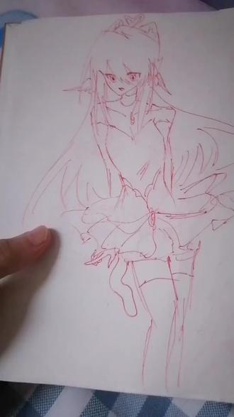 嗯懒得拍照片了,做一个介绍#纸绘 #摸鱼 #圆珠笔 #学校摸鱼 #摸鱼页