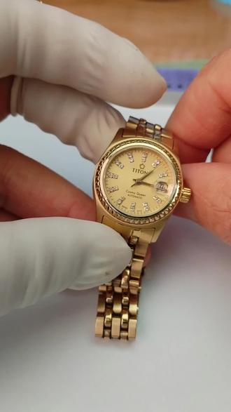 梅花女机械表保养#名表维修保养 #上门回收