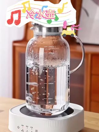 耐高温冷水壶#玻璃壶#开水壶#凉水壶#果汁壶#茶壶