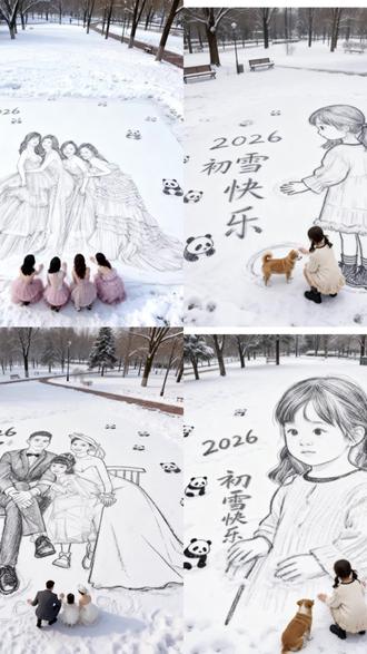 #醒图#醒图创作者#雪地手绘图 #雪地AI绘图 下雪啦,雪地手绘自画像,雪地绘图ai教程。下雪啦,雪地手绘自画像,雪地绘图ai教程。下雪啦,雪地手绘自画像,雪地绘图ai教程。下雪啦,雪地手绘自画像,雪地绘图ai教程。