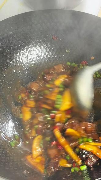 今天做的香辣红烧肉土豆盖饭 香辣过瘾 嘎嘎下饭 #红烧肉 #盖饭 #香辣 #大口吃饭 #家常炒菜