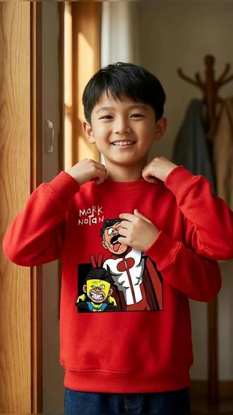 宝贝穿上少侠卫衣,温暖又时尚,还能免费退哦! 冬天孩子怕冷?这款加绒保暖又好看的衣服别错过!运费险可放心入~#加绒保暖 #冬季必备 #冬季穿搭 #卫衣 #无敌少侠