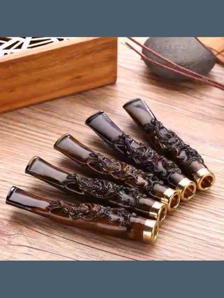 #诤友海柳粉烟嘴#粗细两用可清洗循环型焦油过滤器#送礼精品礼盒#送男友长辈的礼物