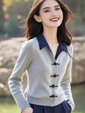 羊毛针织衫#早秋贵气感穿搭#森系少女感穿搭#早秋韩系氛围感穿搭#通勤穿搭如何摆脱土气感#早秋高智感职场穿搭