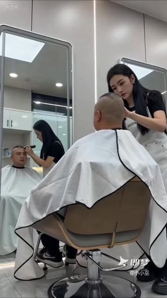 今年这发型挺满意的!#马年发型,