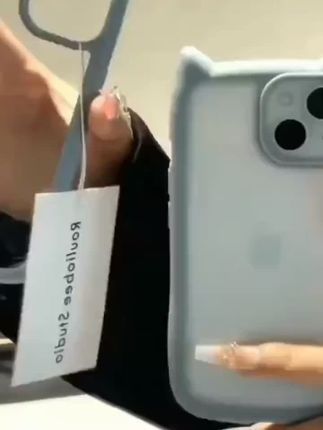 简约透明边框可爱立体猫耳朵适用苹果14手机壳iPhone13ProMax新款#好物推荐#爆款热卖中#仙女必备#手机壳