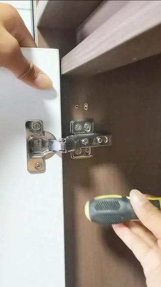家居小技能:柜门调节教程来啦🪛#柜门调节 #柜门调节方法 #家居技能 #家居小妙招