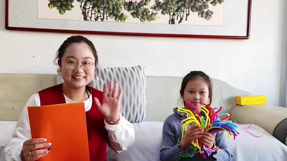 #有趣的儿童手工作品 摇摇马🐴完工!