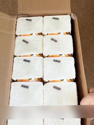 知道你不缺纸,但这一大箱清风抽纸真让人心动!湿水不易破,家庭必备~📦✨ #清风抽纸 #家庭必备