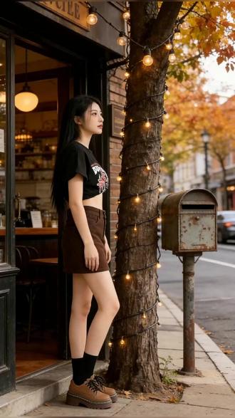 小个子女生的夏日救星!咖色高腰短裙,穿出大长腿,还不怕 姐妹们!这个季节一定要试试这种裙子!!真的太好穿了~而且有运费险,不喜欢也可以退哦~