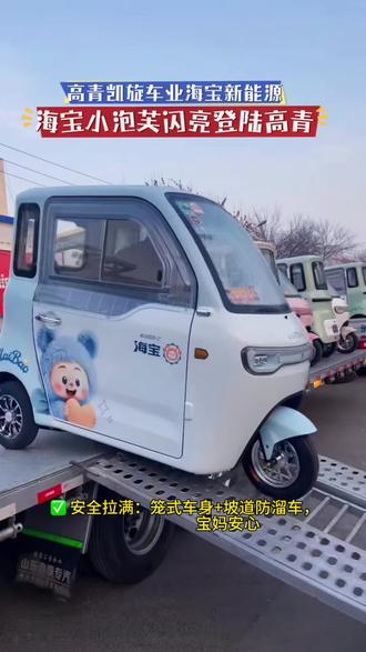 #海宝篷车 #海宝新能源 #海宝小泡芙 #三轮车#电动三轮车 #厉害了我的车🔥🔥🔥