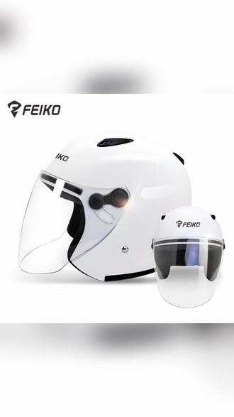 FEIKO这款头盔太实用了!双镜片设计兼顾防晒与清晰视野,简约白色颜值高,骑电动车戴超合适
#FEIKO头盔 #电动车头盔 #双镜片头盔 #白色头盔 #骑行安全头盔
