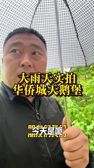华侨城天鹅堡下雨天实拍 大家觉得这个小区怎么样?有业主朋友们也可以打在评论区一起聊 下一次下雨拍哪个小区大家说了算#煤气化片区#太原买房#雨天看房#华侨城天鹅堡#小区环境实拍!