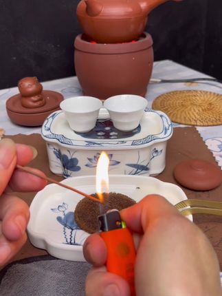 (石飘壶)一两个人喝,不浪费茶#潮州手拉壶 #茶生活 #潮汕功夫茶 #茶人茶事 #全手工制作