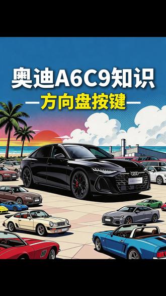 详细说一下全新奥迪A6L的方向盘按键功能。#汽车知识分享 #奥迪a6l #奥迪小知识 #c9奥迪a6l #奥迪功能讲解