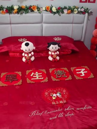 早生贵子盘#早生贵子模板#新婚压床#喜庆用品#结婚用品