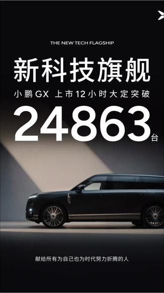 褪去尝鲜标签,国产电车撑起行业底气 #小鹏GX上市带动门店客流破纪录
#小鹏GX价格炸裂
#小鹏GX
#小鹏汽车
