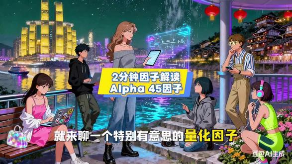 2分钟因子解读:Alpha 45因子