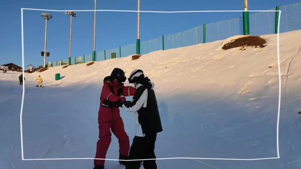 云熠滑雪vlog来啦,原视频来源:🧣WINK_MAG