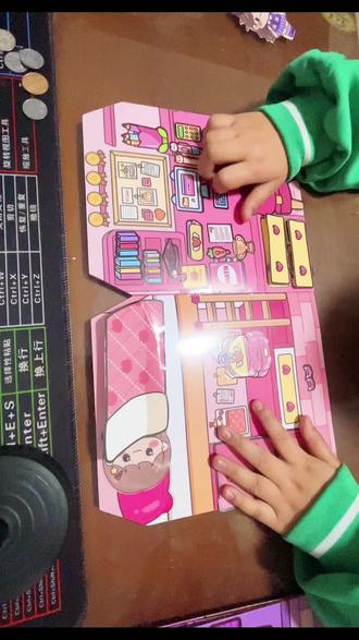 玩学霸与学渣的一天#安静书制作 #手工DIY#解压小游戏